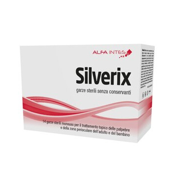 Silverix perioculare garza sterile monouso 14 pezzi