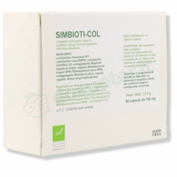 Simbioti-Col Integratore per la flora intestinale 80 capsule