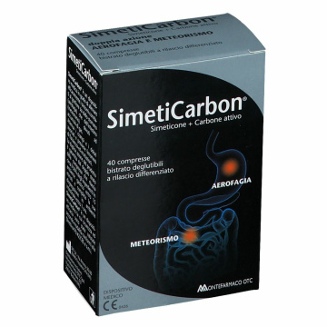 Simeticarbon integratore gonfiore 40 compresse