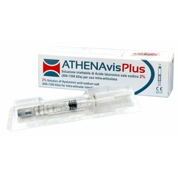 Siringa intra-articolare athenavis plus acido ialuronico 2%40 mg/2 ml 3 pezzi