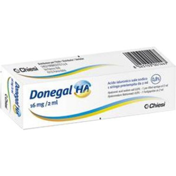 Siringa intra-articolare donegal ha acido ialuronico 16 mg 2ml