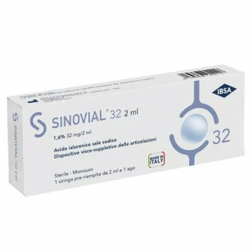 Siringa intra-articolare sinovial forte acido ialuronico 1,6% 2 ml