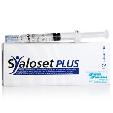 Siringa intra-articolare syaloset plus acido ialuronico salesodico 1,5% ad alto peso molecolare 4 ml