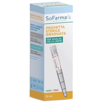Sofarmapi— provetta sterile graduata per urina 10ml