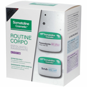 Somatoline cosmetic cofanetto rassodante over 200 ml + scrub350 g