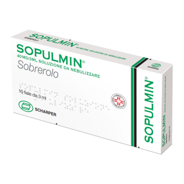Sopulmin 40 mg Soluzione da Nebulizzare 3 ml 10 fiale  