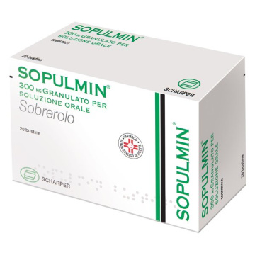 Sopulmin orale granulare 20 bustine 300 mg