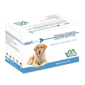 Starttest parvovirus coronavirus canino cpv ag/ccv ag 5 test