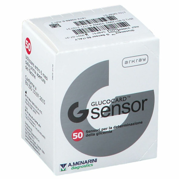 Glucocard G Sensor Strisce misurazione Glicemia 50 pezzi
