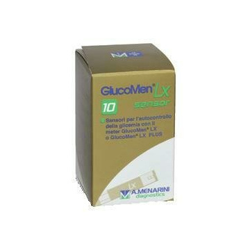 Strisce misurazione glicemia glucomen lx plus 10 pezzi