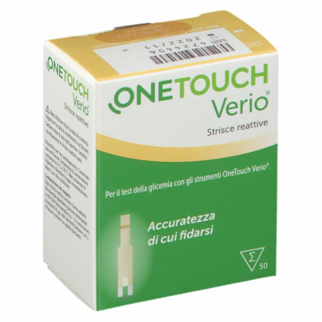 Strisce Misurazione Glicemia OneTouch Verio 50 pezzi