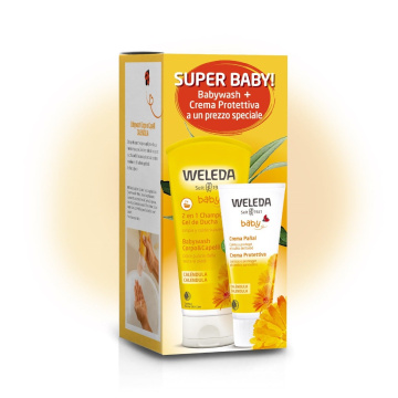Super baby special pack babywash 200 ml + crema protettiva 75 ml