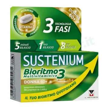 Sustenium bioritmo3 donna 60+ 30 compresse