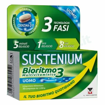 Sustenium bioritmo3 uomo adulto 30 compresse