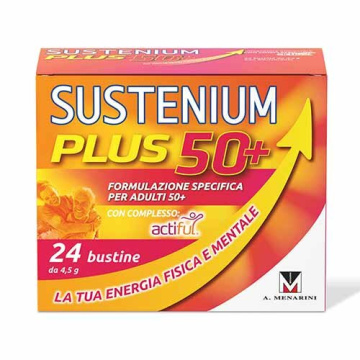 Sustenium Plus Energia Fisica e Mentale 50+ 24 bustine 