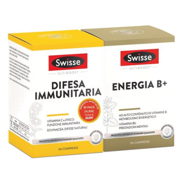 Swisse bipack difesa immunitaria 60 compresse + energia b 50 compresse