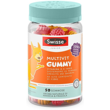 Swisse junior multivitaminico gummy 50 pastiglie gommose