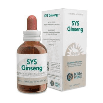 Sys ginseng rosso gocce 50 ml