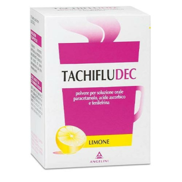 Tachifludec 10 bustine Gusto Limone soluzione orale 