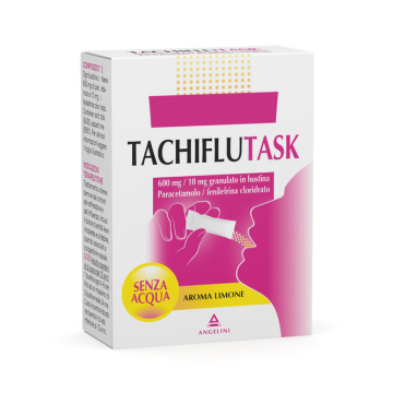 Tachiflutask orale granulare 10 bustine 600 mg + 10 mg