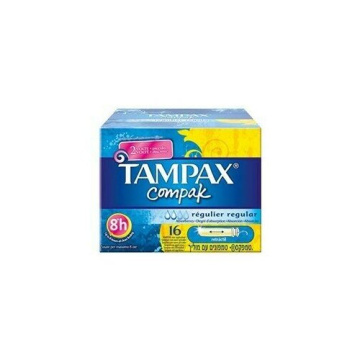 Tampax compak regular 16 pezzi