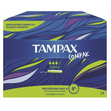 Tampax compax super 24pz