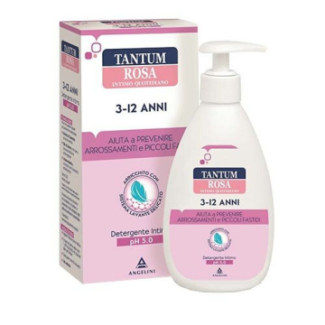 Tantum Rosa 3-12 Anni Detergente Intimo Azione Lenitiva 200ml