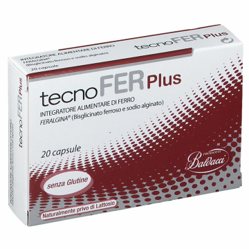 TecnoFer Plus Integratore a base di ferro 20 capsule
