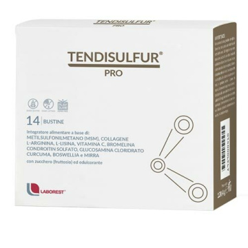 Tendisulfur Pro Integratore Articolazioni 14 bustine da 8,6g
