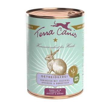 Terra Canis Grain Free Coniglio Con Zucchine Borragine 400 g