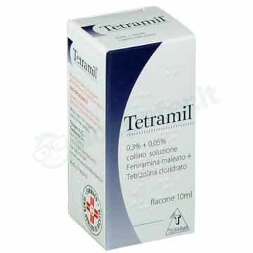 Tetramil Collirio Monodose 0,3+0,05% Feniramina Maleato 1 flacone 10ml