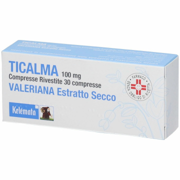 Ticalma valeriana 100 mg 30 compresse rivestite 