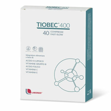 Tiobec 400 Integratore Antiossidante Fast-Slow 40 compresse 