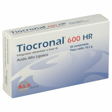 Tiocronal 600 hr 20 compresse