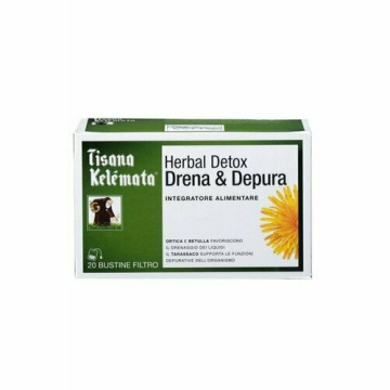 Tisana Kelemata Herbal Detox Drena & Depura 20 Bustine Filtro