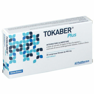 Tokaber plus integratore colesterolo 990 mg 30 compresse