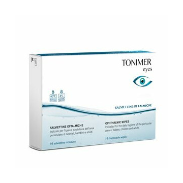 Tonimer eyes salviettine oftalmiche 16 pezzi