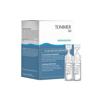 Tonimer lab monodose 30 flaconcini + aspiratore nasale 5 mlomaggio