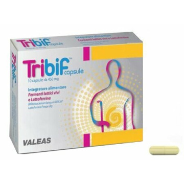 Tribif, Integratore Fermenti Lattici Vivi, Adulti 10 capsule