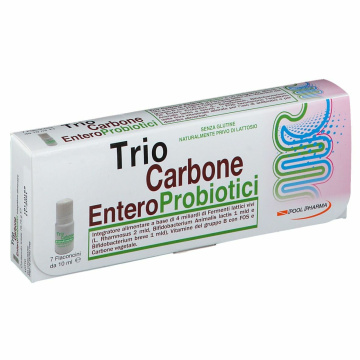 Triocarbone enteroprobiotici 7 flaconcini x 10 ml