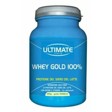Ultimate whey gold 100% vaniglia 450 g