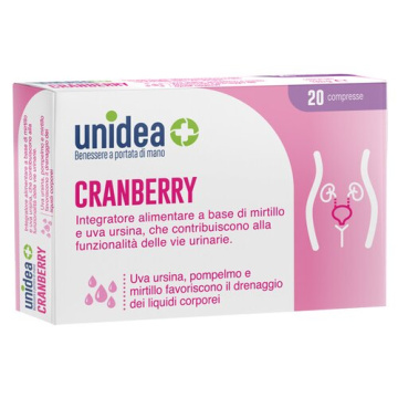 Unidea integratore cranberry d-mannosio 20 compresse