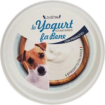 Unipro yogurt cremoso istantaneo alimento complementare per cani 25g