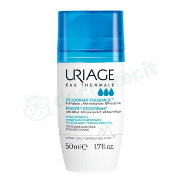 Uriage deo power3 roll on 50 ml