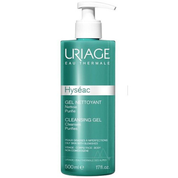 Uriage Hyséac Gel Detergente Purificante Viso e Corpo 500 ml