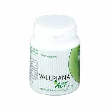 Valeriana act 125 mg 60 compresse