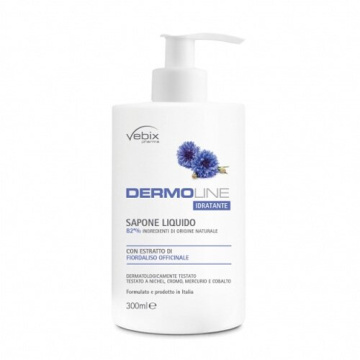 Vebix dermoline fiordaliso sapone liquido 300 ml