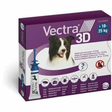 Vectra 3D Spot-on 3 Pipette 3,6 ml Cani da 10 a 25 kg