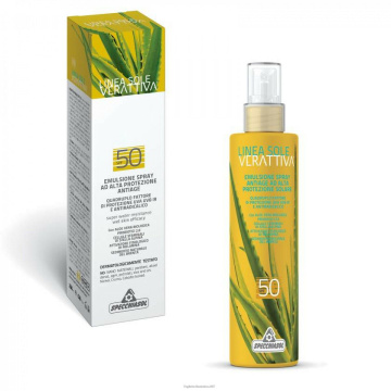 Verattiva sole emulsione spray spf50 antiage 150 ml