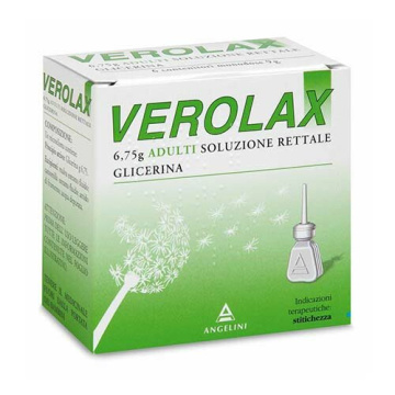 Verolax Adulti Soluzione Rettale 6 clismi 6,75g Per Stitichezza